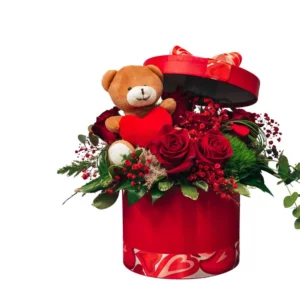 Flower box s medvjedićem